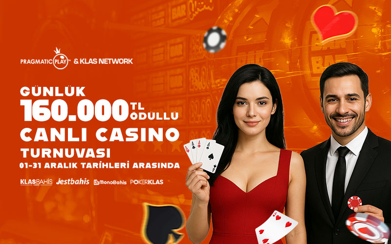 Pragmatic Play & Klas Network Özel Canlı Casino Turnuvası
